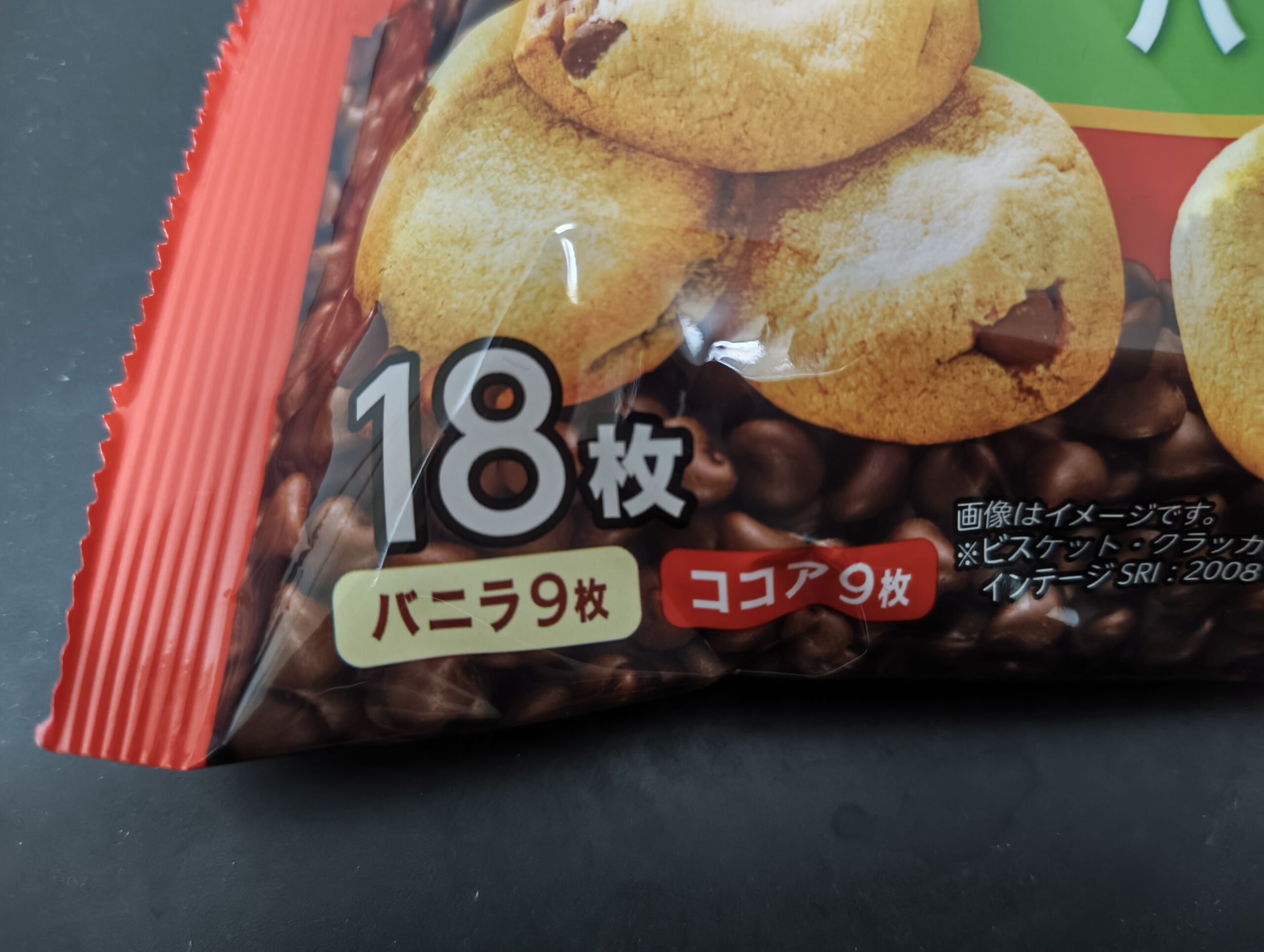 カントリーマアム バニラ＆ココア 18枚入り 正面