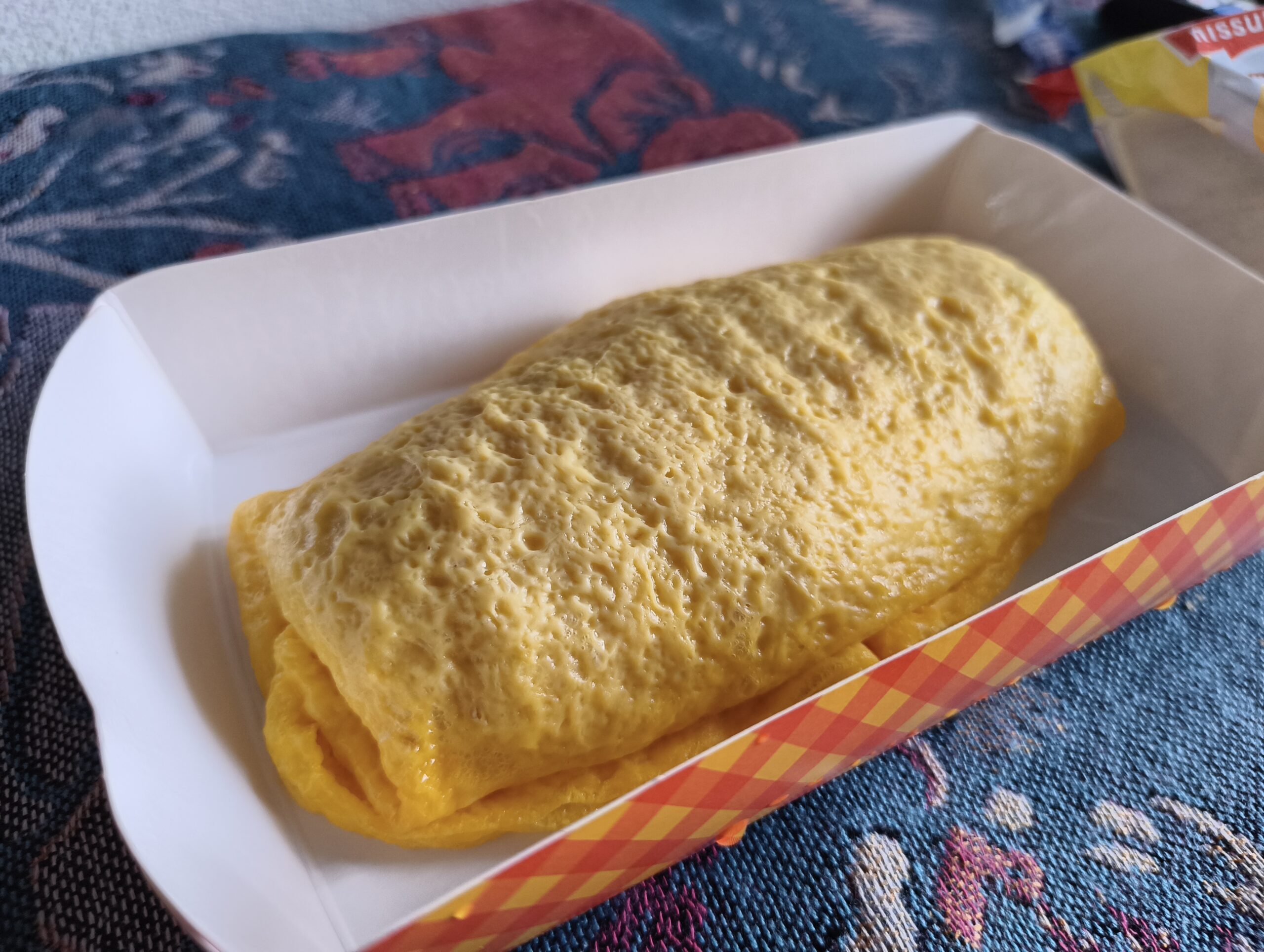 加熱後のオムライス 全体