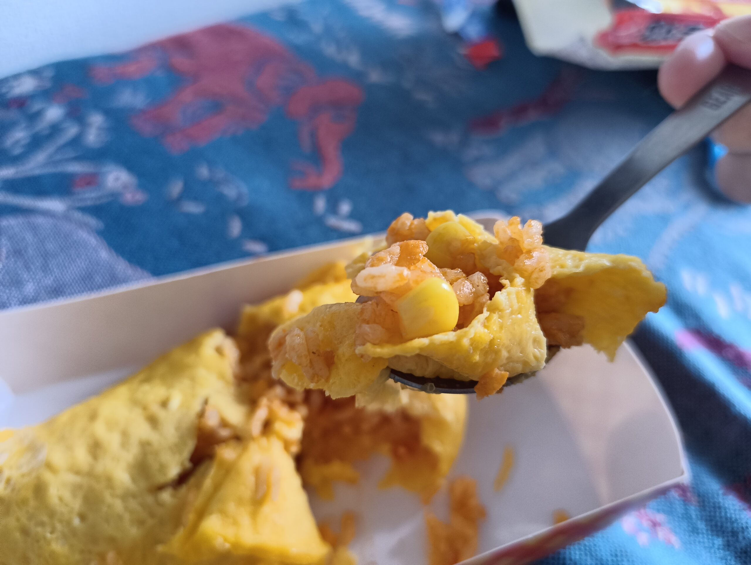 スプーンで一口 アップ